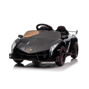 Lamborghini Veneno coche eléctrico infantil negro Coches eléctricos para niños Autovoorkinderen.nl Migrated