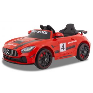 Mercedes coche eléctrico para niños GT4 rojo