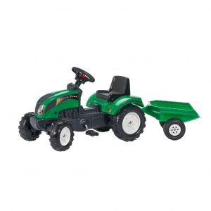 Falk tractor con pedales "trac" verde