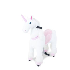 Kijana poni Unicornio pequeño blanco / rosa coches eléctricos para niños Kijana Coches eléctricos para niños