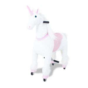 Kijana unicornio grande blanco / rosa coches eléctricos para niños Kijana Coches eléctricos para niños