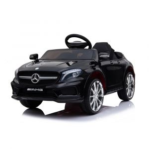 Mercedes coche eléctrico para niños GLA45 AMG blanco
