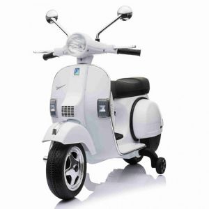 Vespa scooter eléctrico para niños blanco Alle producten Autovoorkinderen.nl Migrated