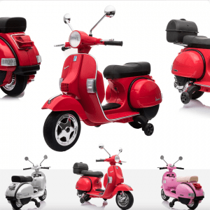 Vespa scooter eléctrico para niños rojo Alle producten Autovoorkinderen.nl Migrated
