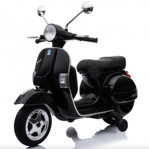 Vespa scooter eléctrico para niños negro Alle producten Autovoorkinderen.nl Migrated