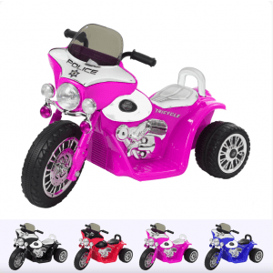 Kijana motocicleta policía para niños Wheely rosa coches eléctricos para niños Kijana Coches eléctricos para niños