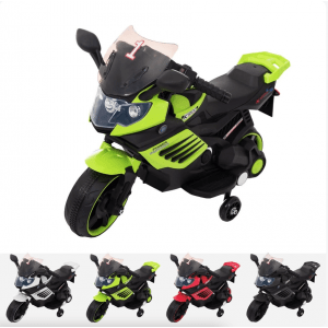 Kijana motocicleta eléctrica para niños superbike negro-verde coches eléctricos para niños Kijana Coches eléctricos para niños