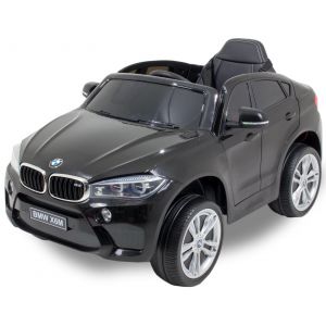 BMW coche eléctrico para niños X6 negro