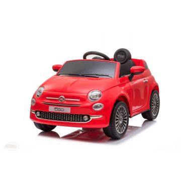 Fiat 500 coche eléctrico infantil rojo