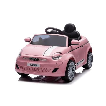 Fiat 500e Coche Eléctrico para Niños con Control Remoto - Rosa