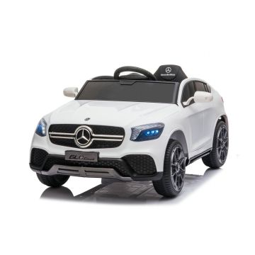 Coche infantil eléctrico Mercedes GLC coupe blanco